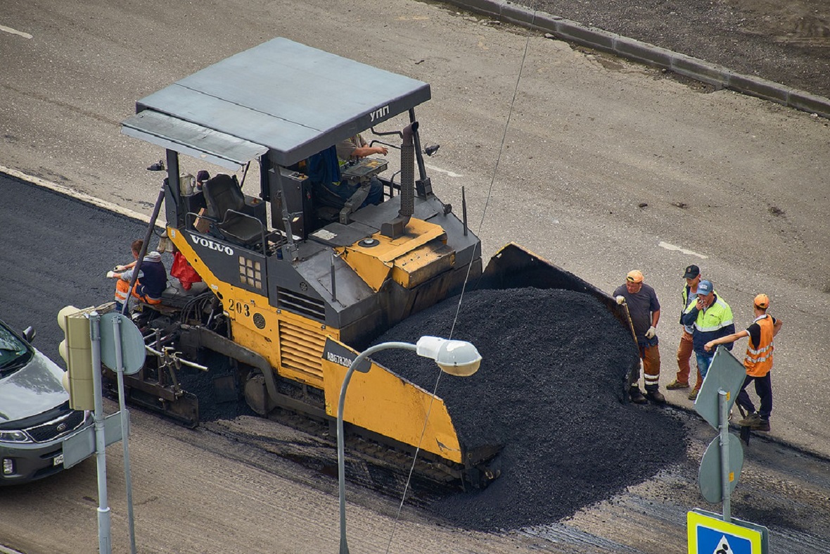 Машина для асфальтирования